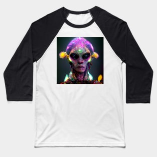 Cosmic Being From Another Dimension Baseball T-Shirt